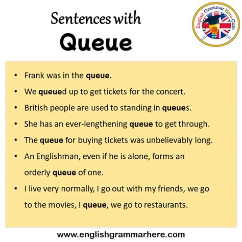 queue en anglais|queue in american english.